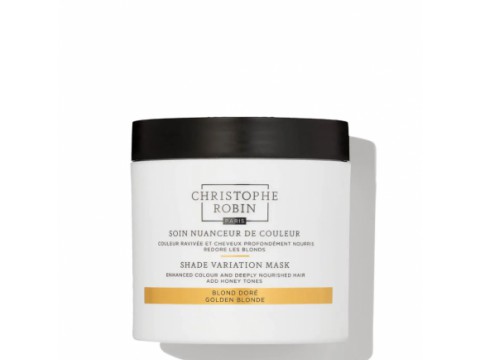 Christophe Robin SHADE VARIATON MASK - GOLDEN BLONDE dažanti plaukų kaukė, 250ml